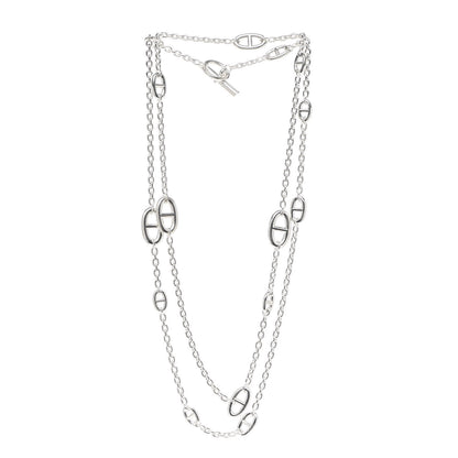 Hermes Sterling Silver Farandole Necklace 120 2 of 4