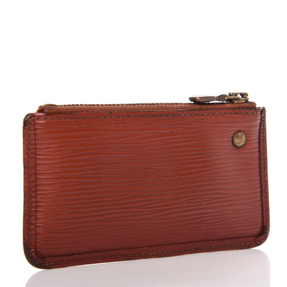 Louis Vuitton Epi Key Pouch Kenyan Fawn 3 of 8