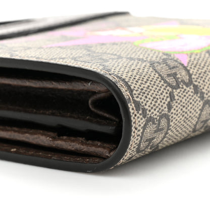 Gucci X BNF GG Supreme Monogram Textured Dollar Calfskin Bananya Print Mini Top Slip Handle Bag Beige Ebony Multicolor New Acero 9 of 11