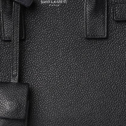 Saint Laurent Grained Calfskin Nano Sac De Jour Black 8 of 8