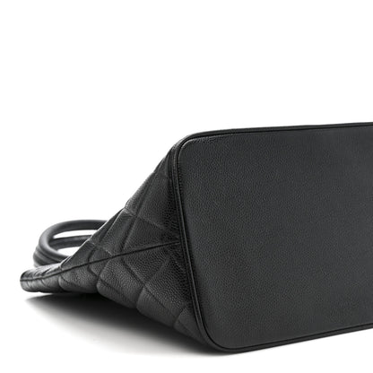 Chanel Caviar Quilted Medallion Tote Black 9 of 10
