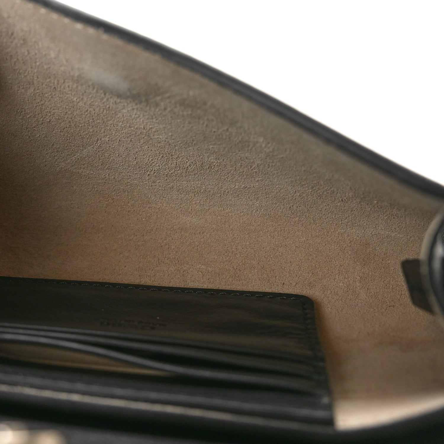 Chloe Suede Calfskin Mini Faye Shoulder Bag Black 5 of 9