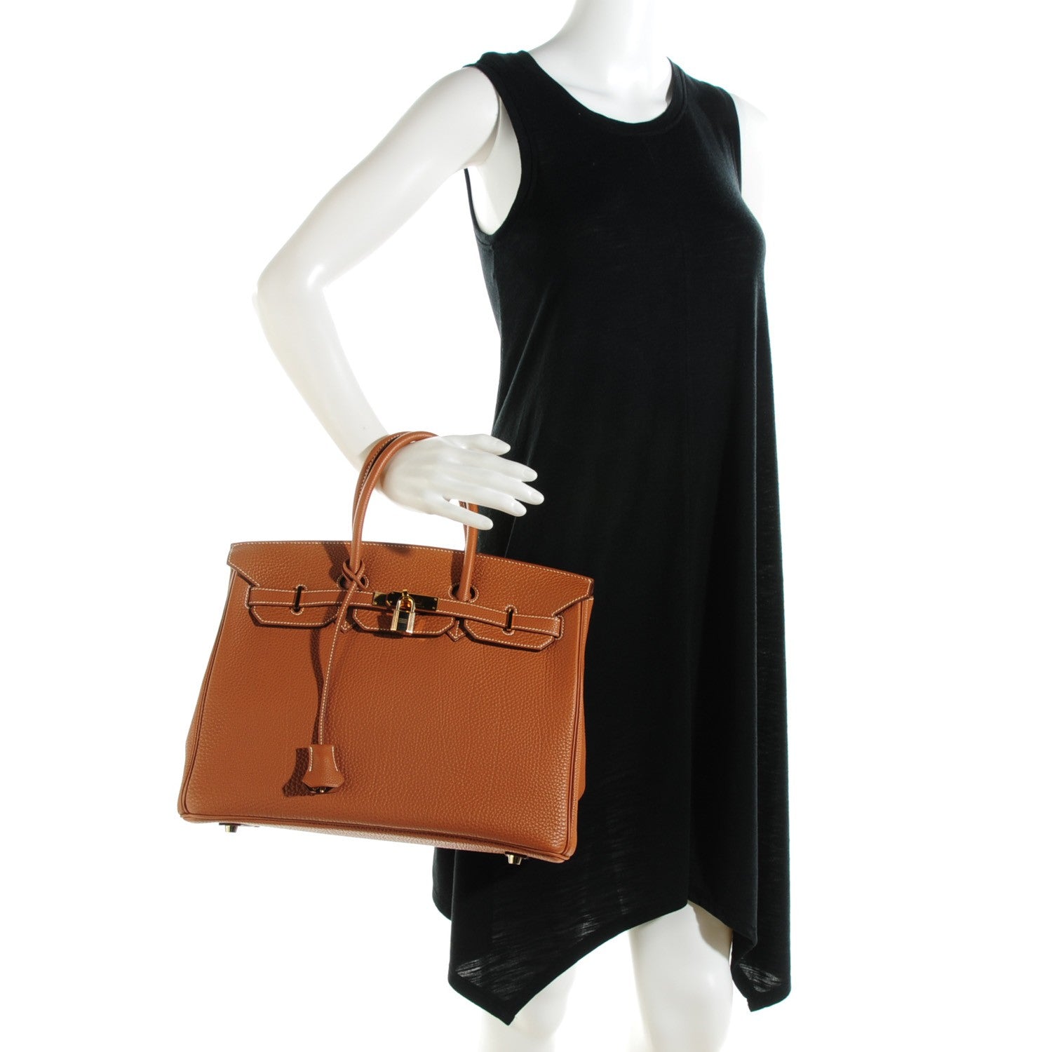 Hermes Togo Birkin 35 Gold 2 of 23