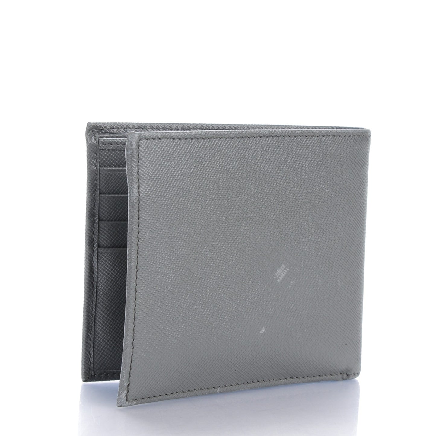 Saffiano Orizzontale Wallet Grey