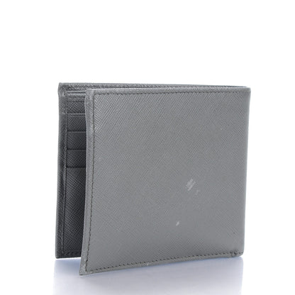 Prada Saffiano Orizzontale Wallet Grey 3 of 8