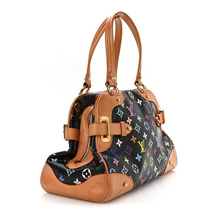 Louis Vuitton Monogram Multicolor Claudia Black 3 of 10