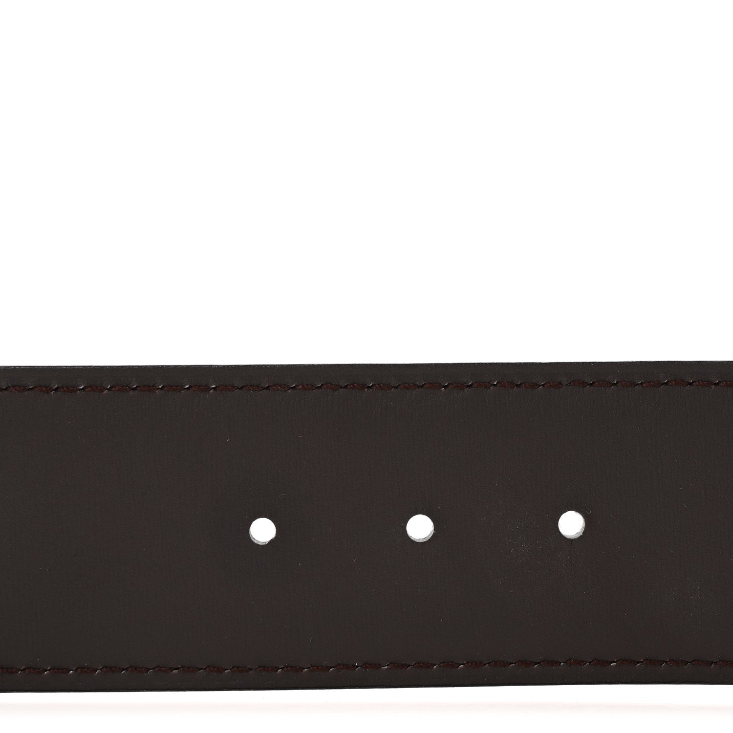 Hermes Box Tadelakt 42mm Constance 2 H Belt 85 34 Black Chocolate 4 of 5