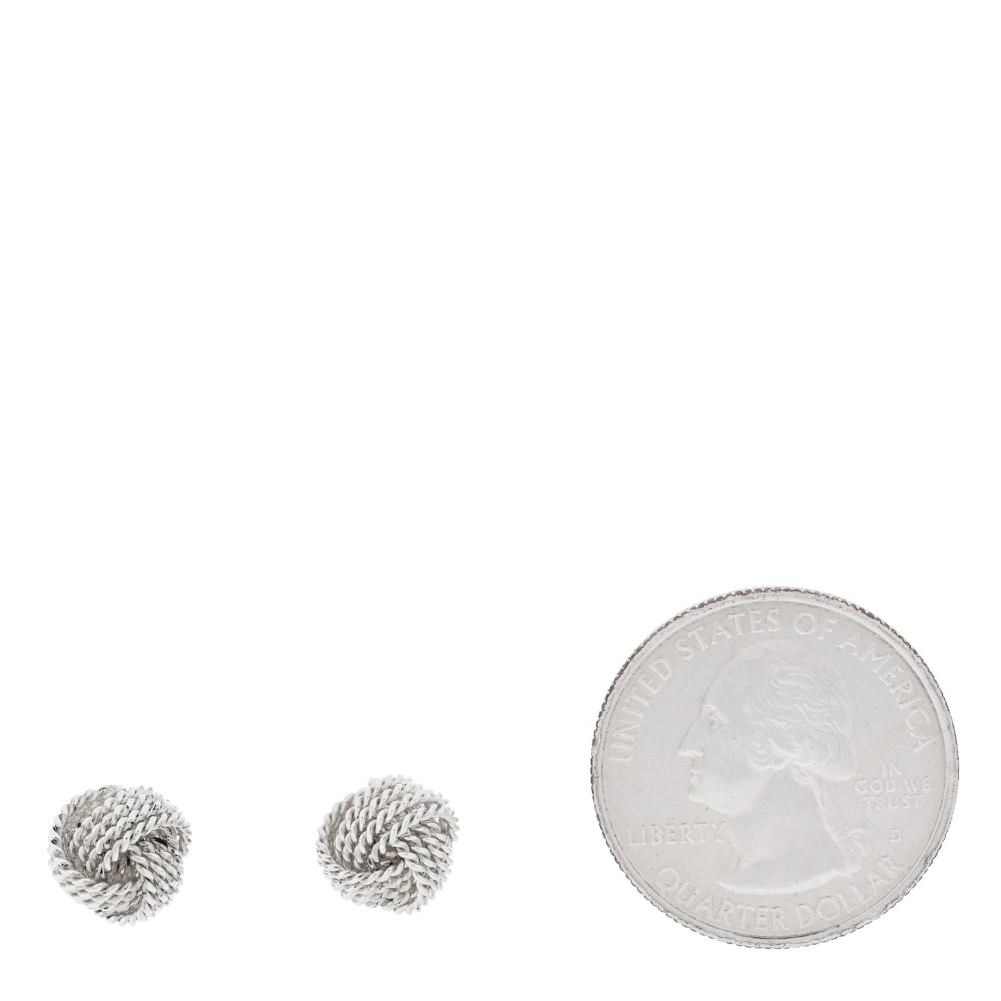 Sterling Silver Twist Knot Earrings