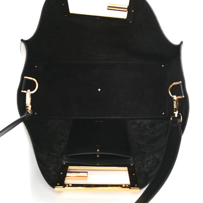 Fendi Vitello King Medium Fendi Way Tote Black 4 of 17