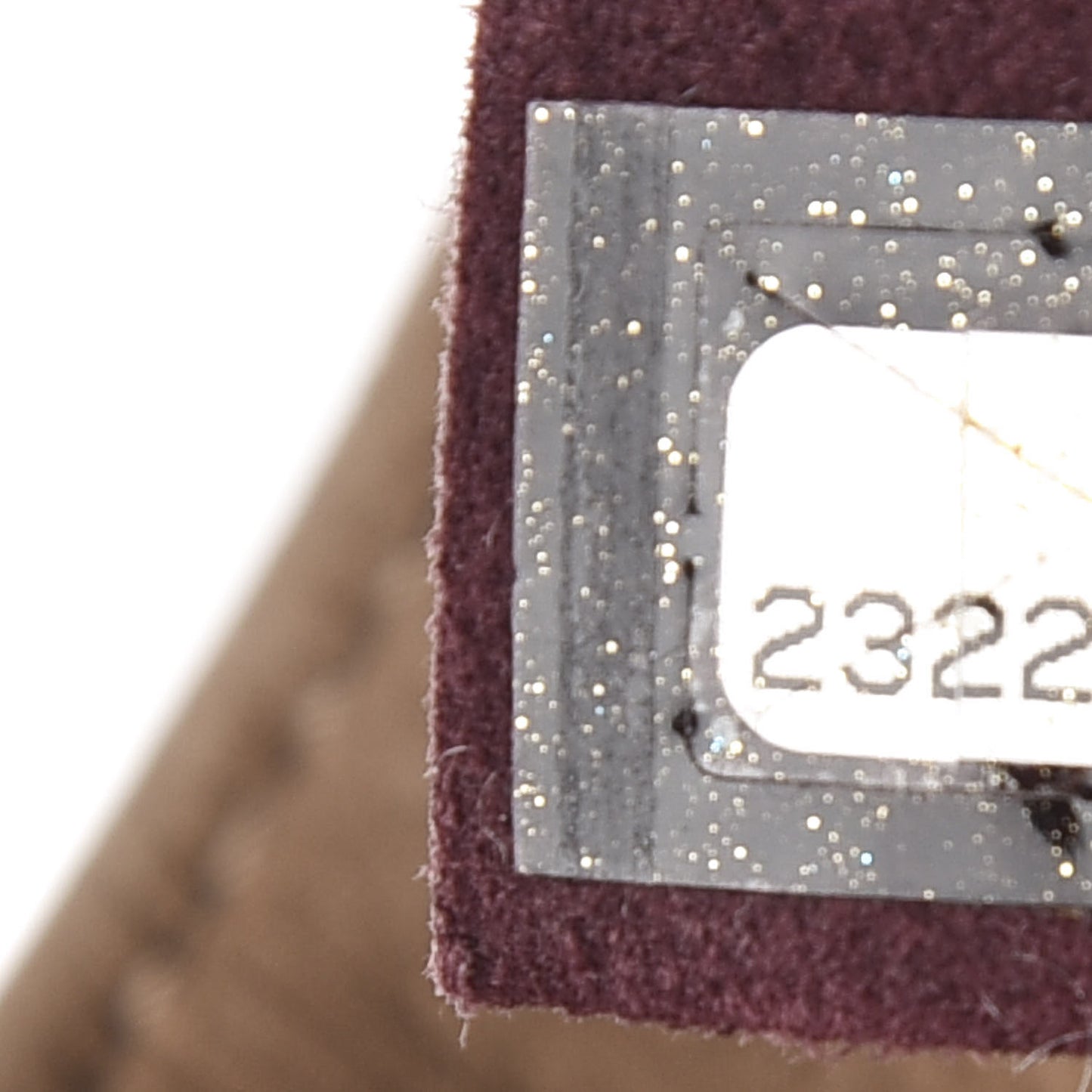Suede Calfskin Small On My Shoulder Drawstring Bag Brown