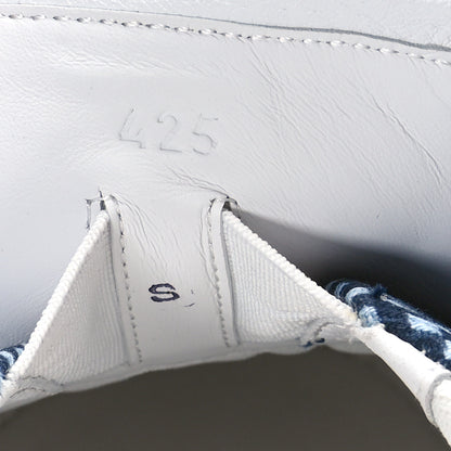 Hermes Denim H En Bais Mens Gliss Sneakers 42.5 Bleu Clair 8 of 9