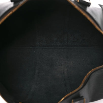 Louis Vuitton Epi Keepall 50 Black 4 of 10