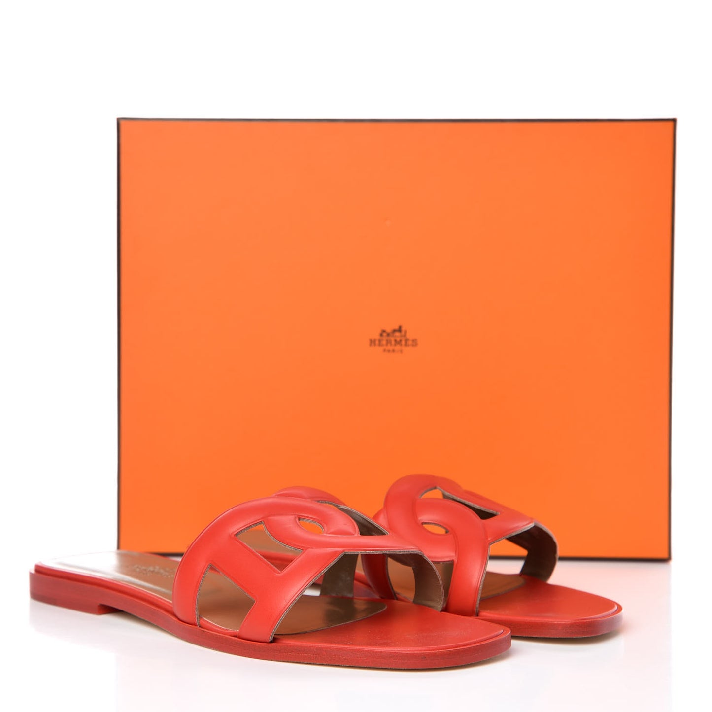 Calfskin Omaha Sandals 37.5 Pavot
