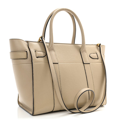 Mulberry Classic Grain Small Bayswater Zip Tote Dune 3 of 9