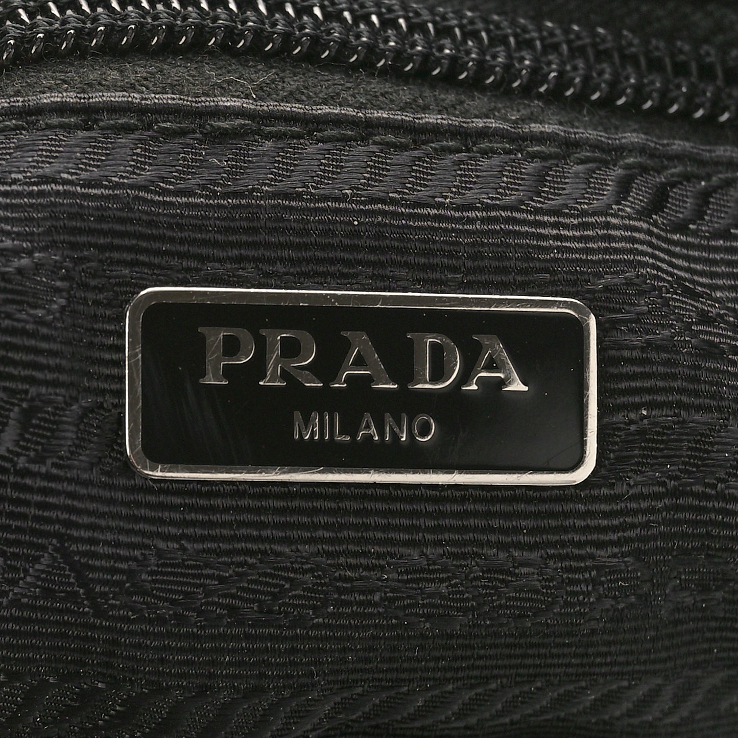 Tessuto Nylon Studded New Vela Hobo Black Fuoco