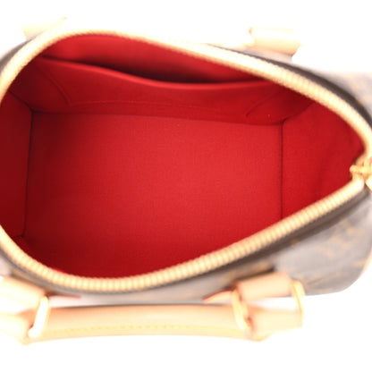 Louis Vuitton Monogram Speedy Bandouliere 20 Beige 5 of 10