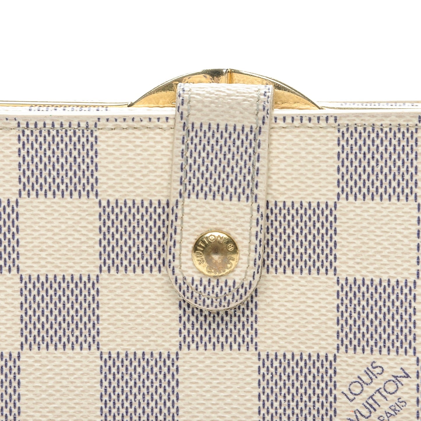 Damier Azur French Purse Wallet