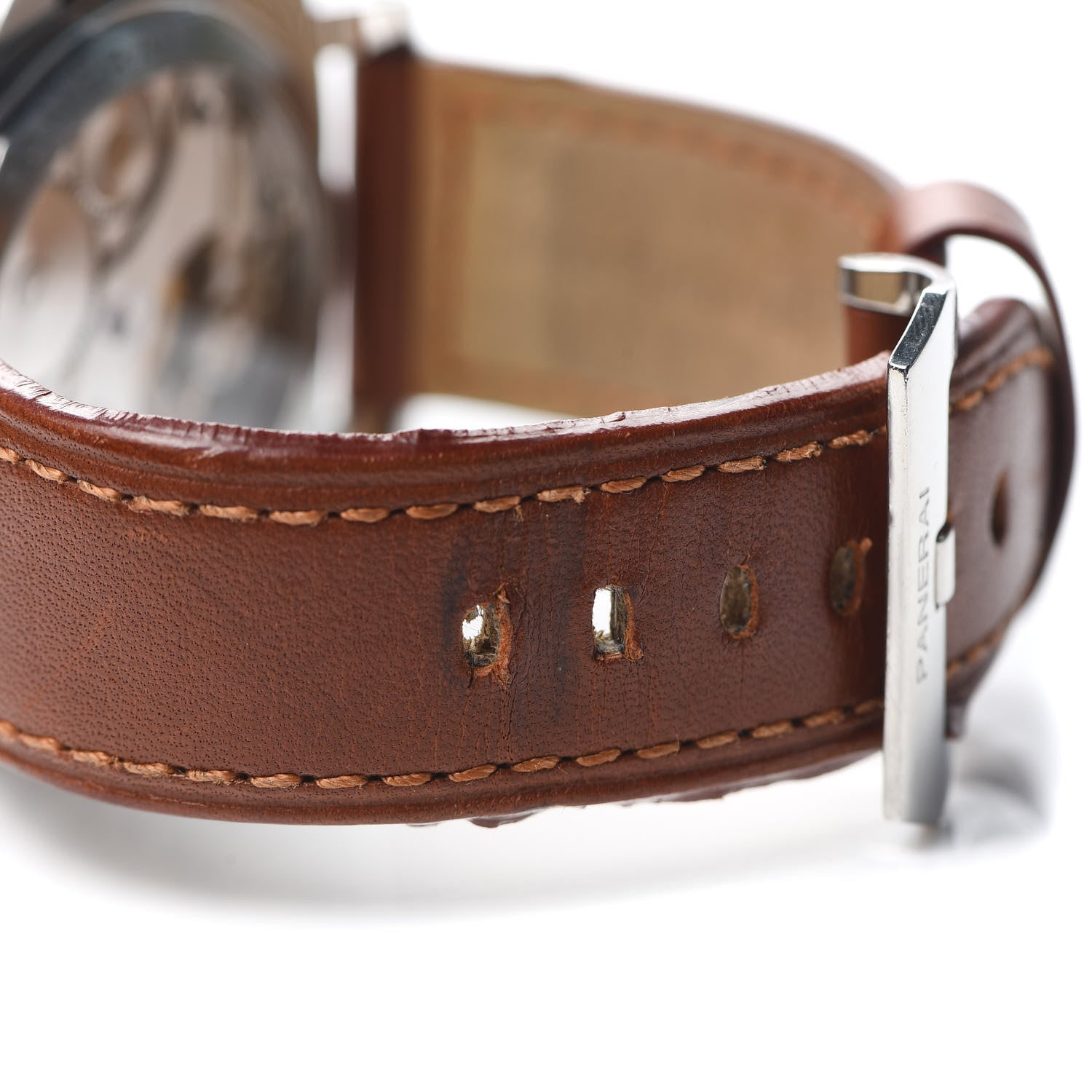 Panerai Stainless Steel Calfskin 44mm Luminor Marina Manual Winding Watch PAM00114 8 of 14