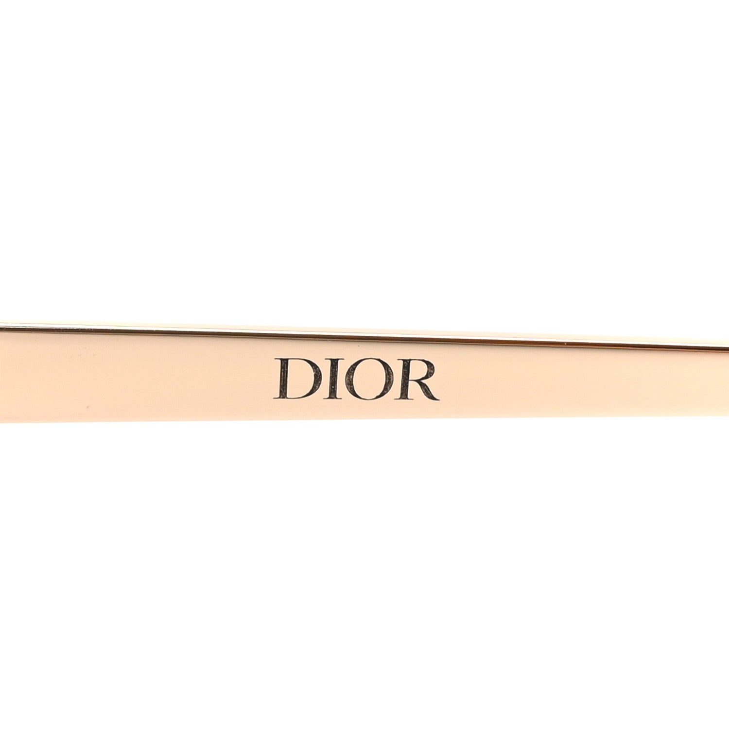 Christian Dior Metal FilDior S1U Square Sunglasses Gold 6 of 9