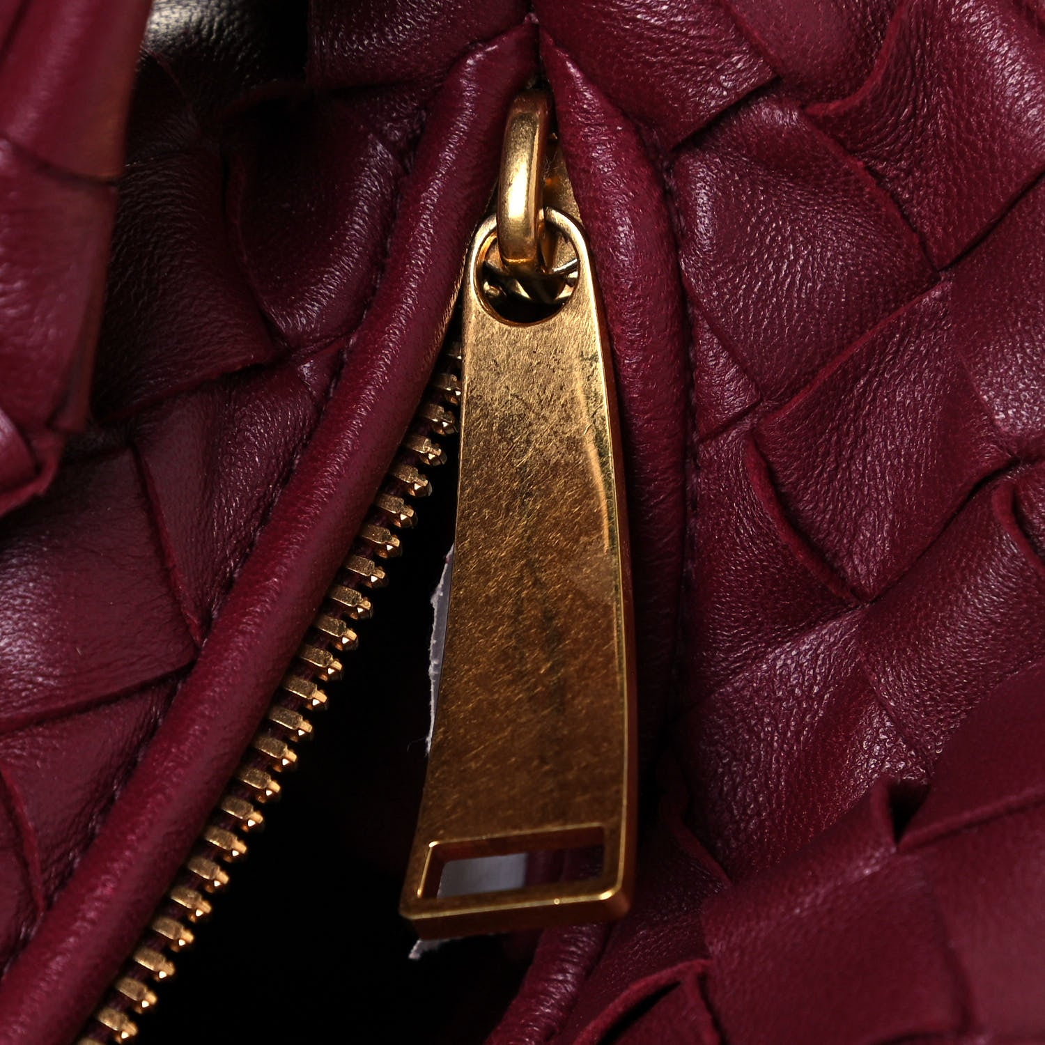 Bottega Veneta Nappa Intrecciato Mini Jodie Dark Red 10 of 10