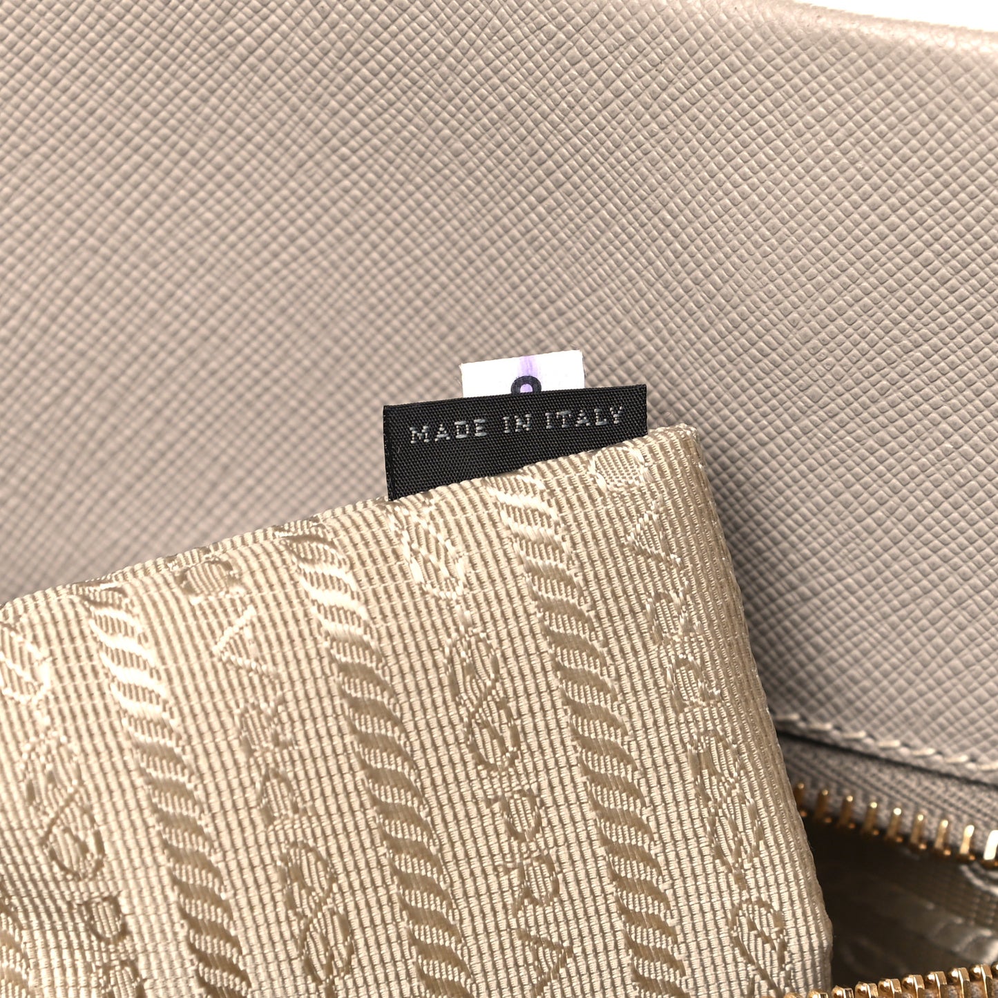 Saffiano Shopping Tote Argilla