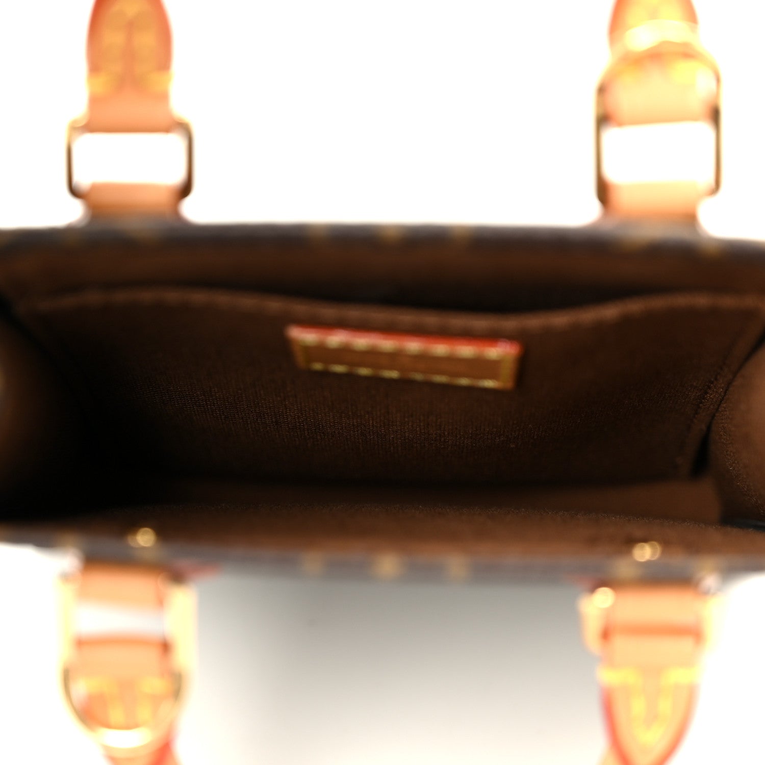 Louis Vuitton Monogram Petit Sac Plat 5 of 10