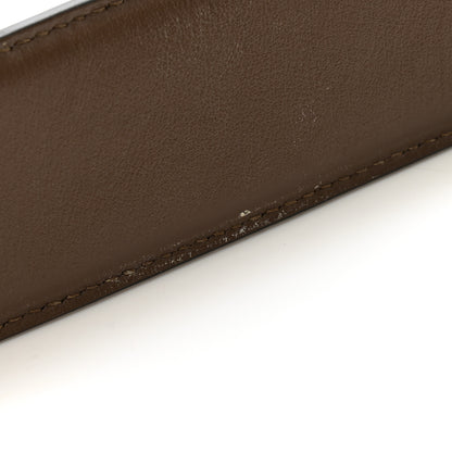 Fendi Vitello Century Bi-Color FF 1974 Embossed Strap You Maya Black 6 of 7