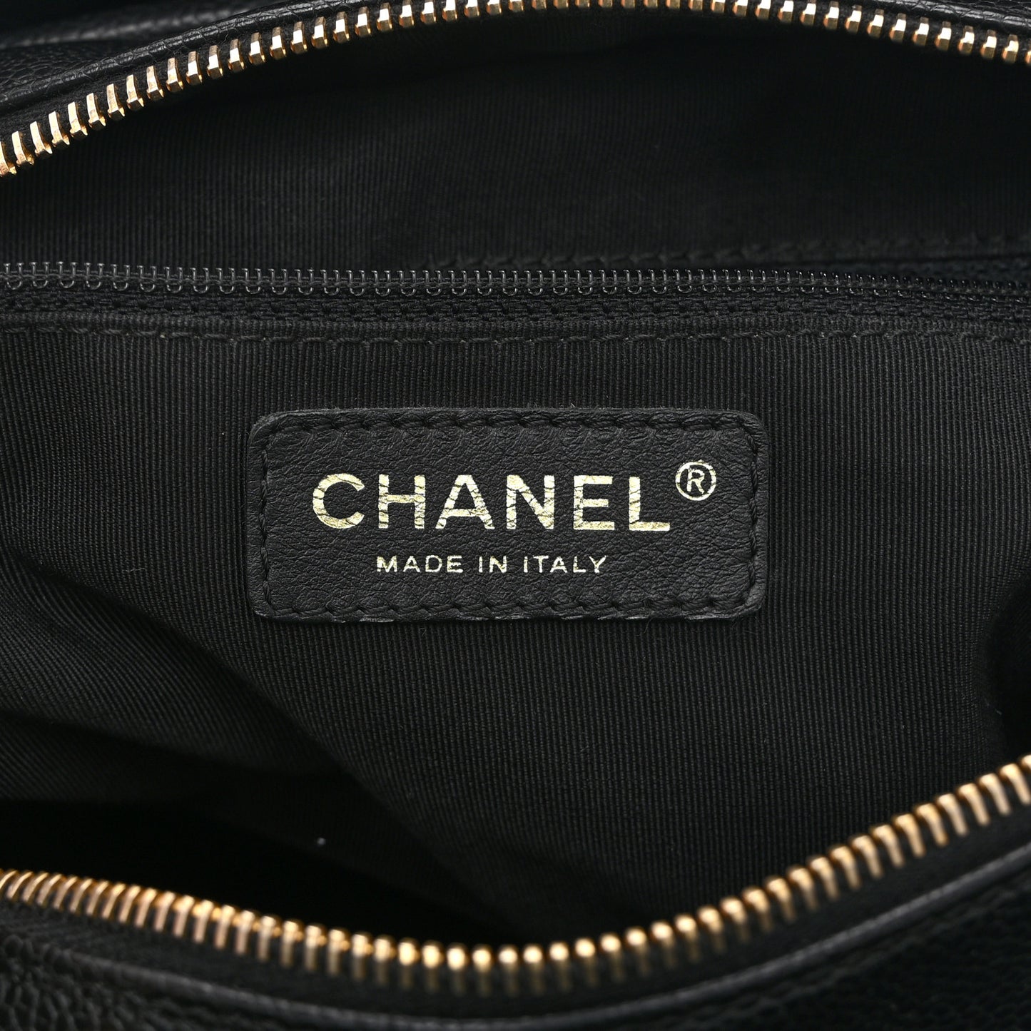 Caviar Quilted Petit Timeless Tote PTT Black