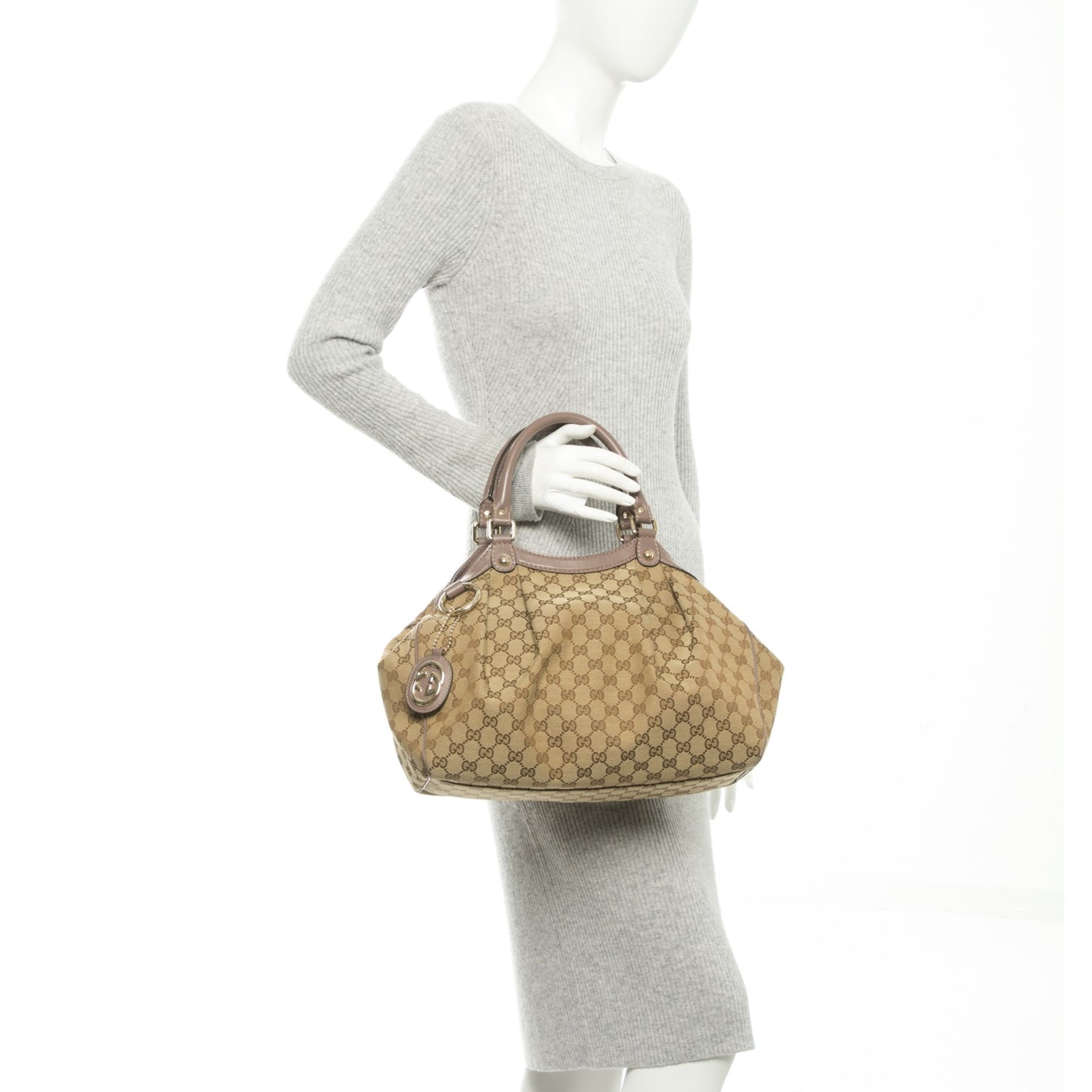 Monogram Medium Sukey Tote Lavender