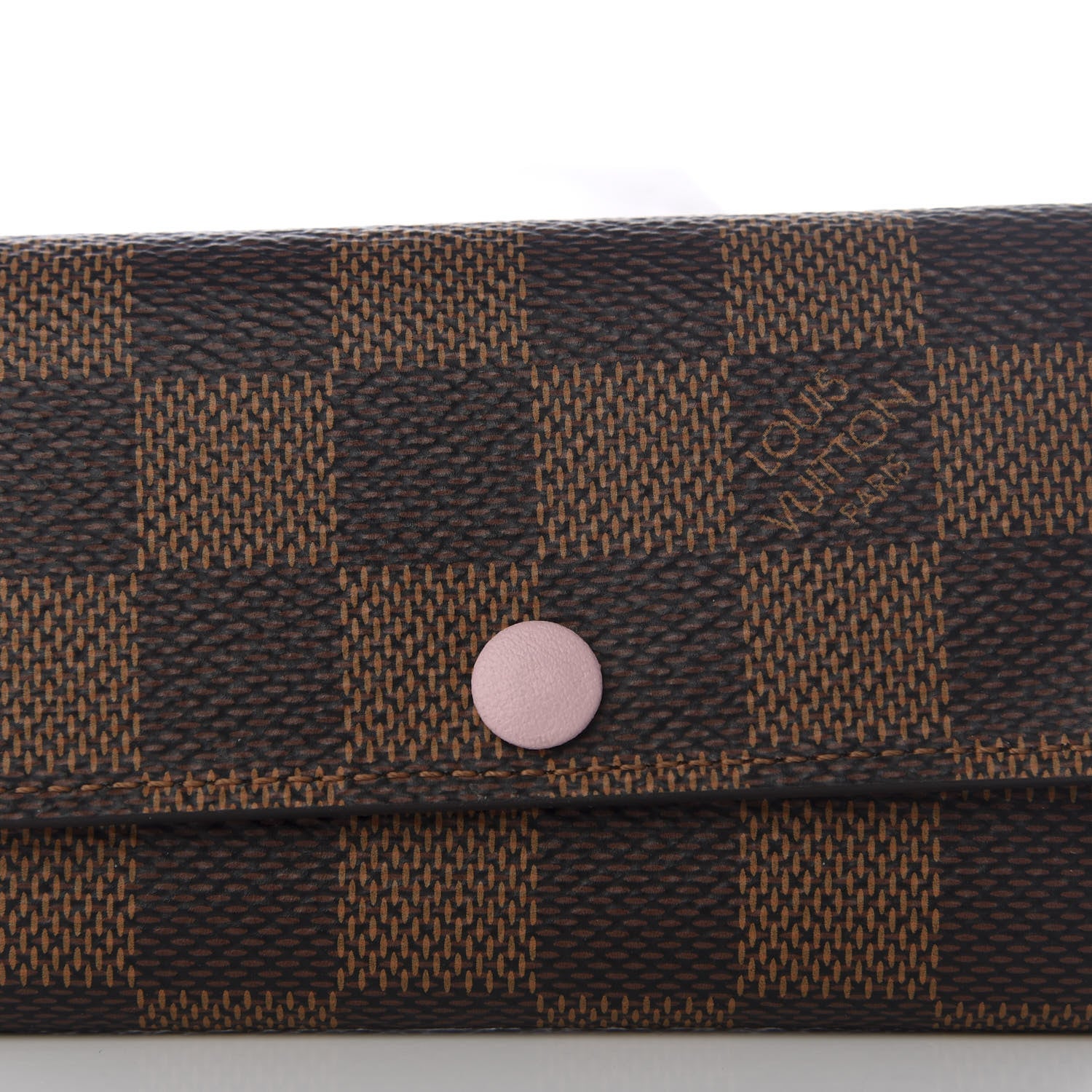 Louis Vuitton Damier Ebene Multicles 6 Key Holder Rose Ballerine 7 of 8