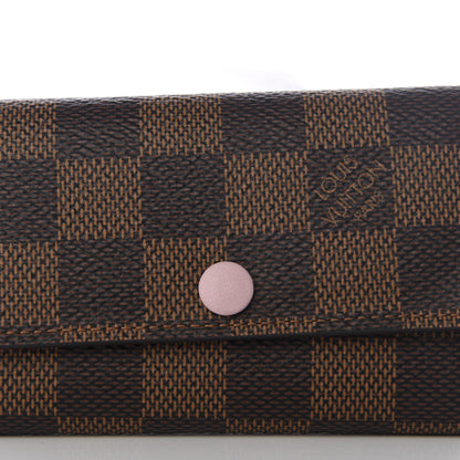 Louis Vuitton Damier Ebene Multicles 6 Key Holder Rose Ballerine 7 of 8