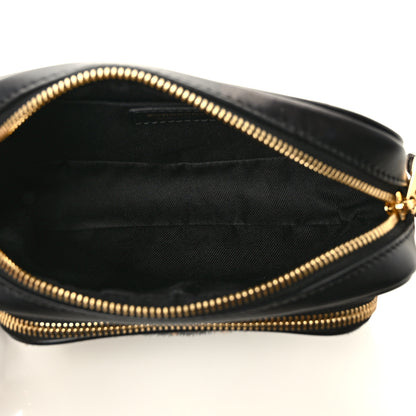 Burberry Vintage Check Calf Hair Leopard Print Small Camera Bag 5 of 8