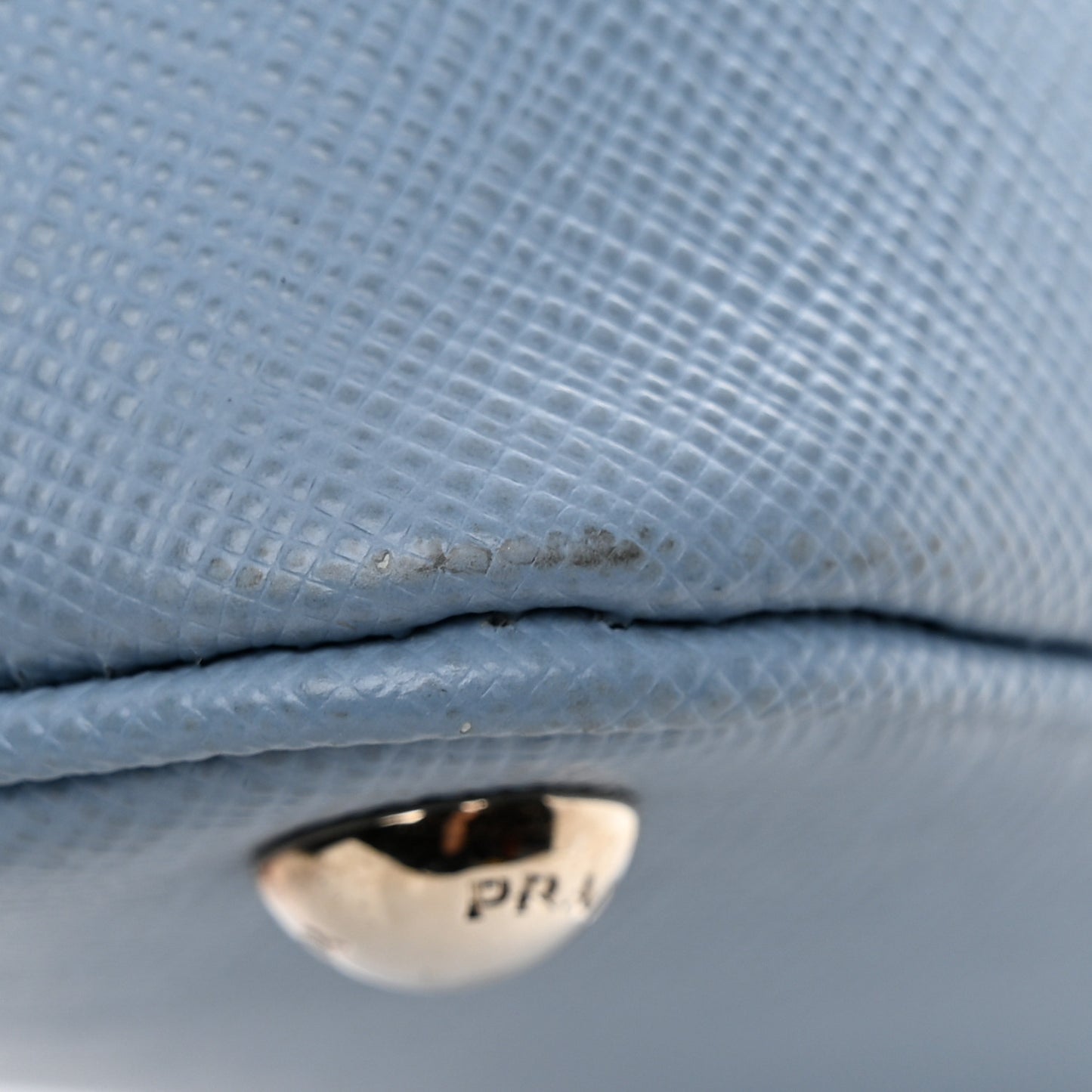 Saffiano Lux Mini Promenade Tote Astrale