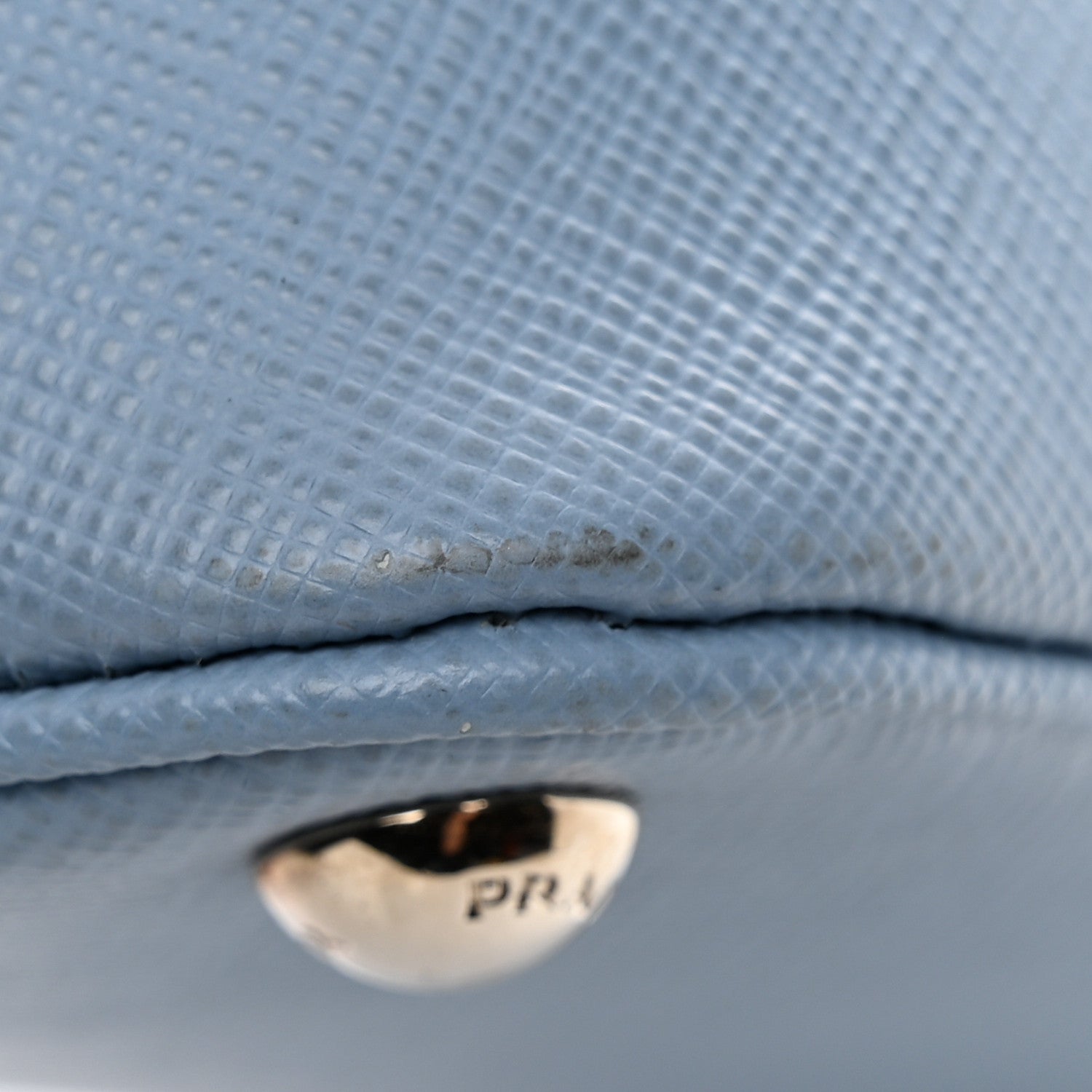 Prada Saffiano Lux Mini Promenade Tote Astrale 11 of 14