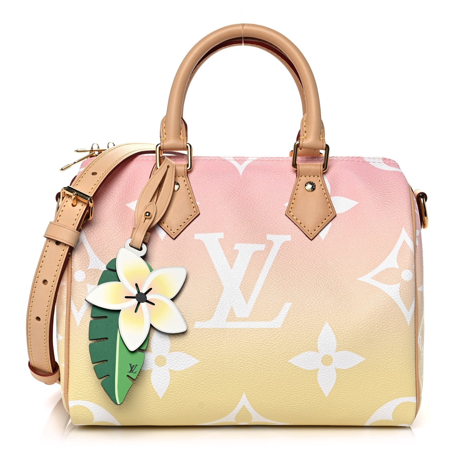 Louis Vuitton Monogram Giant By The Pool Speedy Bandouliere 25 Light Pink 1 of 12
