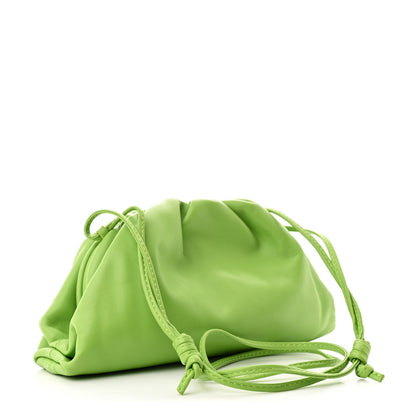 Bottega Veneta Butter Calfskin The Mini Pouch Acid Green 3 of 10