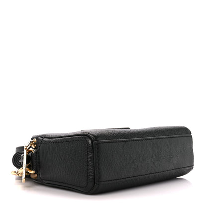 Marc Jacobs Calfskin Shutter Camera Crossbody Bag Black 4 of 12