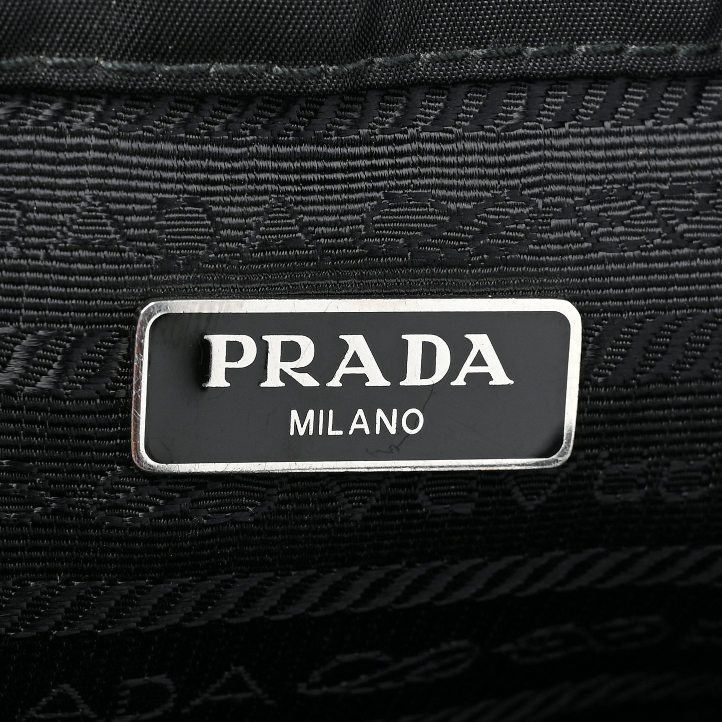 Nylon Vela Mini Crossbody Backpack Black