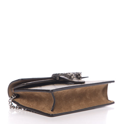 Gucci GG Supreme Monogram Super Mini Dionysus Shoulder Bag Taupe 3 of 8