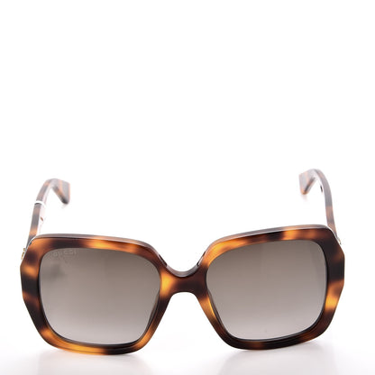 Gucci Acetate Square GG 0096/S Havana 2 of 7
