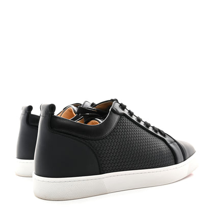 Christian Louboutin Calfskin Mens Low Top Sneaker 45 Black 4 of 10