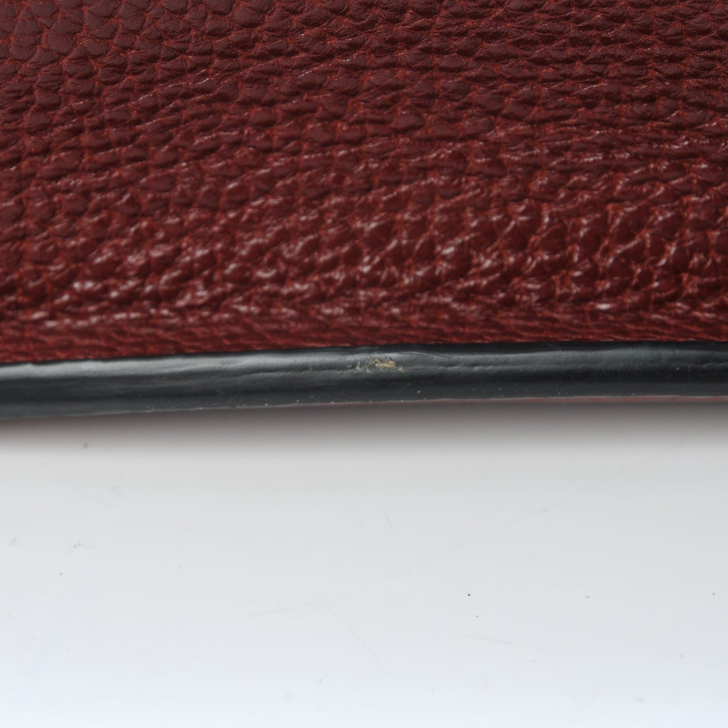 Chloe Grained Calfskin Small Hudson Tassel Shoulder Bag Sienna Red 15 of 16