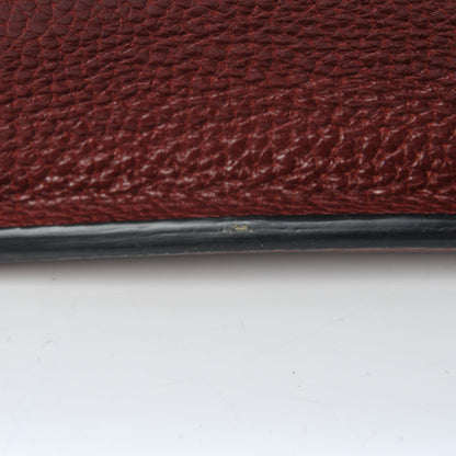 Chloe Grained Calfskin Small Hudson Tassel Shoulder Bag Sienna Red 15 of 16