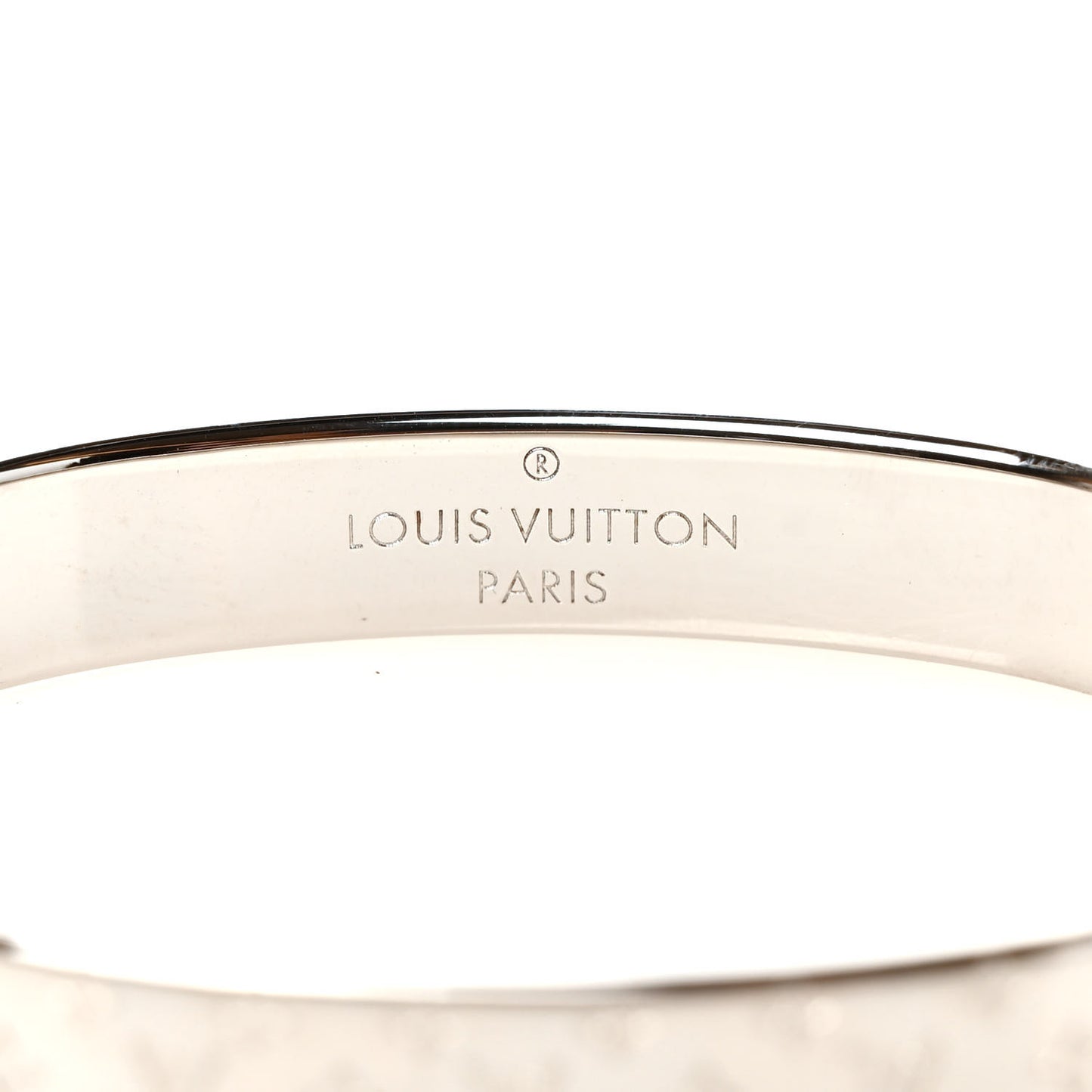Palladium Monogram Nanogram Cuff S Silver