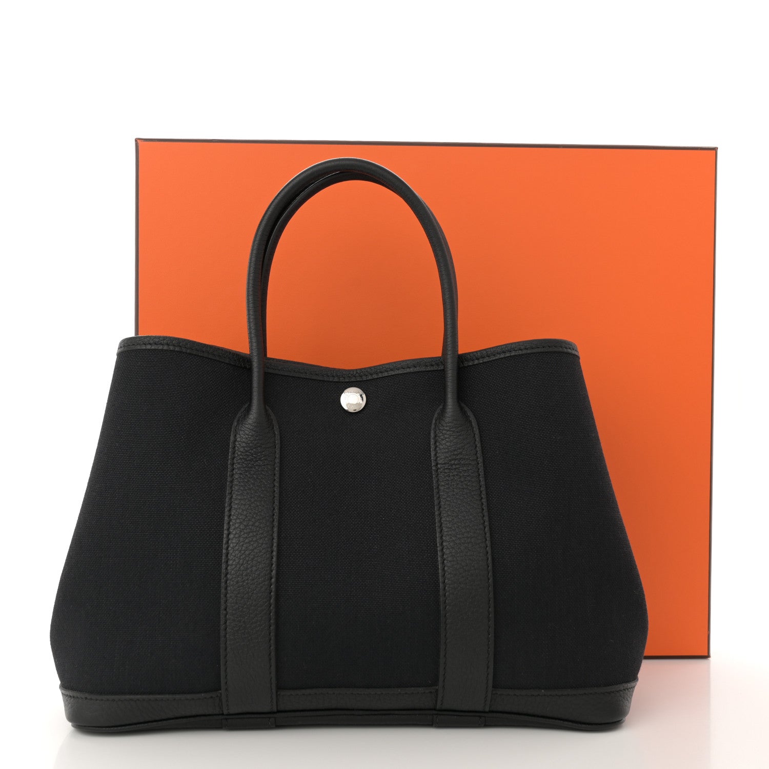 Hermes Toile Negonda Garden Party 30 TPM Black 11 of 11