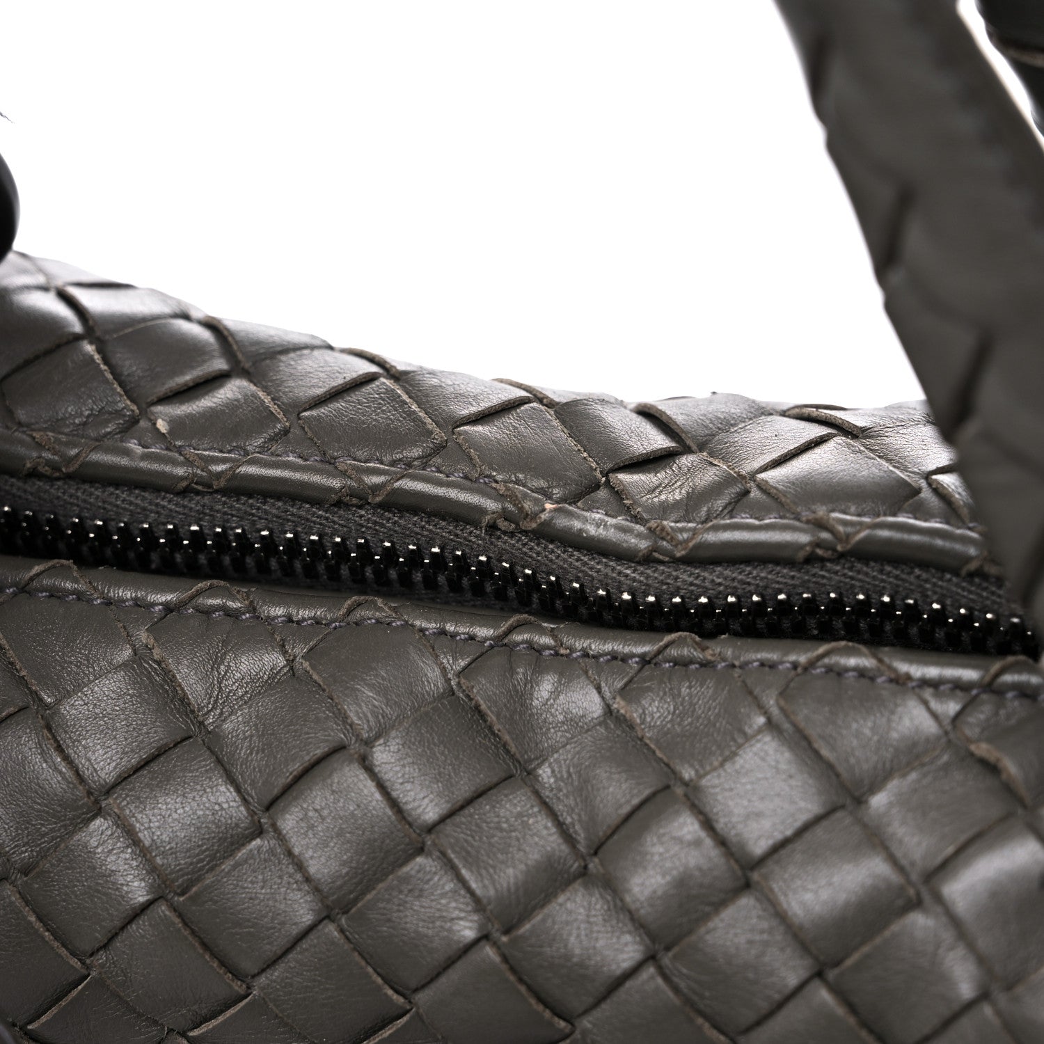 Bottega Veneta Calfskin Intrecciato Large Leggero Tote Kaki Fondente 31 of 43