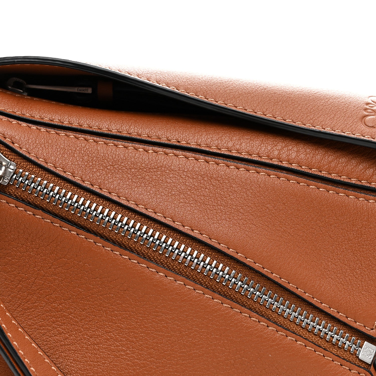 Loewe Calfskin Mini Puzzle Bumbag Tan 8 of 10