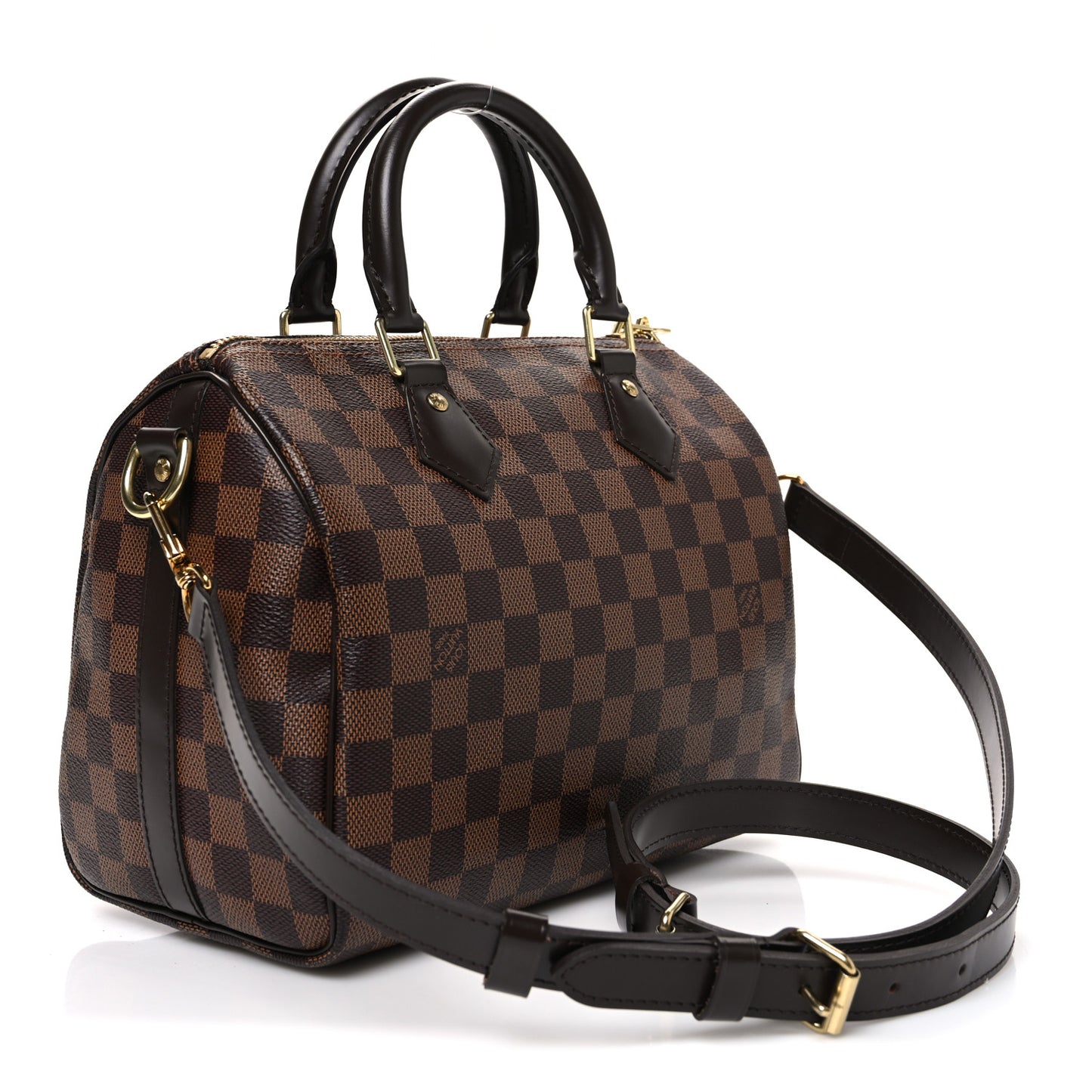 Damier Ebene Speedy Bandouliere 25