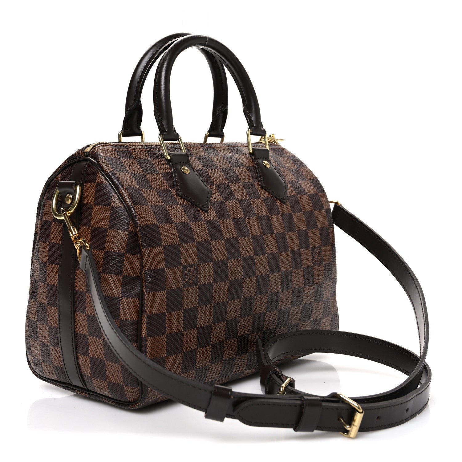 Louis Vuitton Damier Ebene Speedy Bandouliere 25 3 of 10