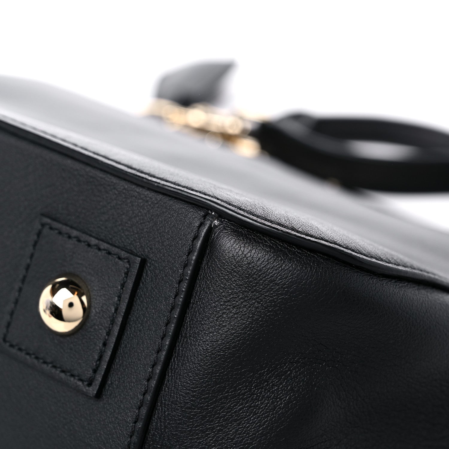 Mulberry Calfskin Suffolk Black 10 of 11